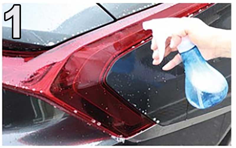 Tail Light Honeycomb Decal Set for 2018-2021 Genesis G70