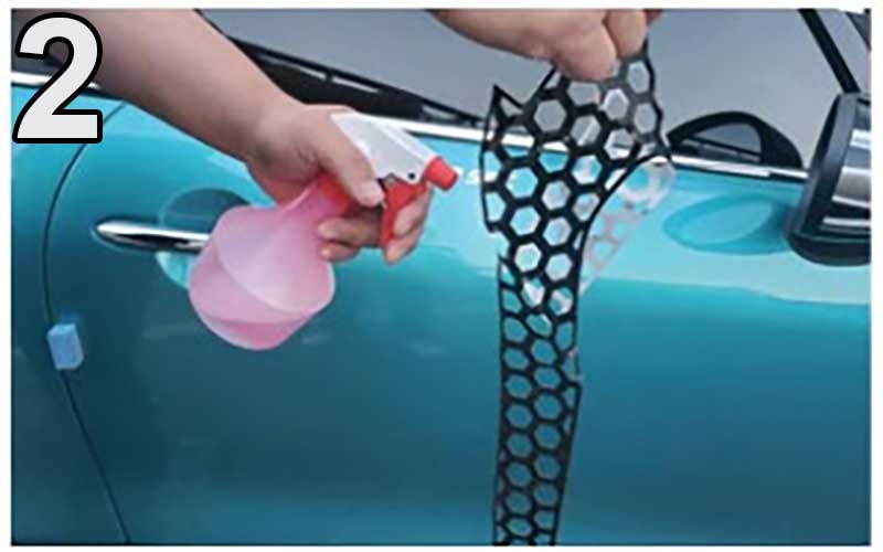 Tail Light Honeycomb Decal Set for 2018-2021 Genesis G70