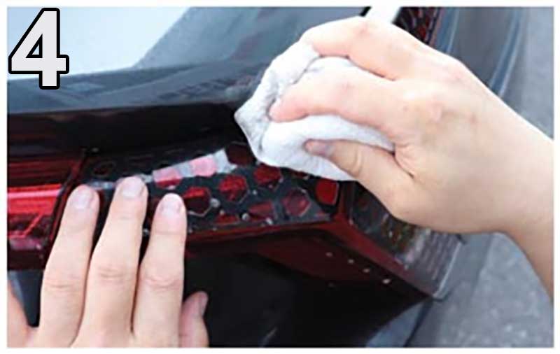 Tail Light Honeycomb Decal Set for 2018-2021 Genesis G70