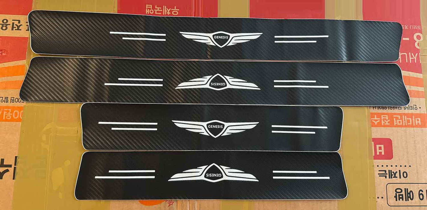 Designer door sill protectors