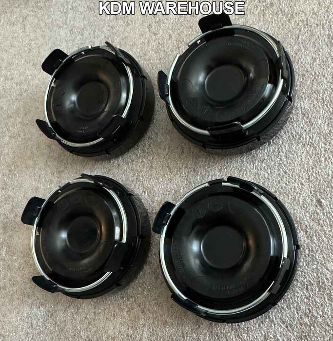 Genesis Floating / Spinning Wheel Center Cap Set