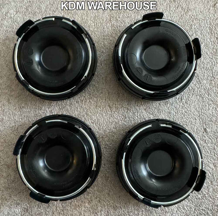 Genesis Floating / Spinning Wheel Center Cap Set
