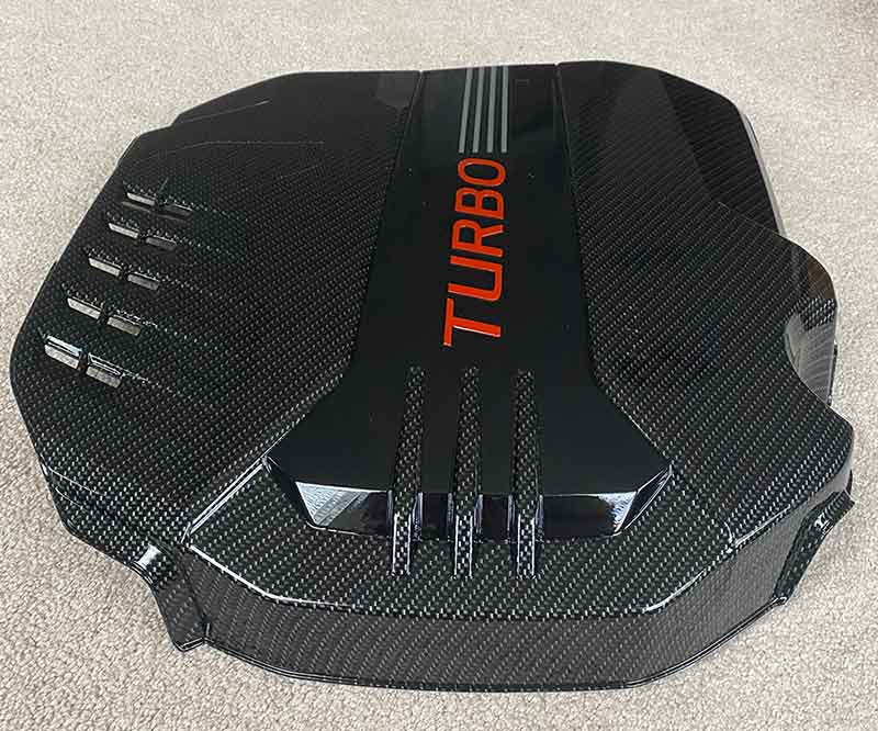 Genesis 3.3 V6 Carbon Fiber Style Engine Cover