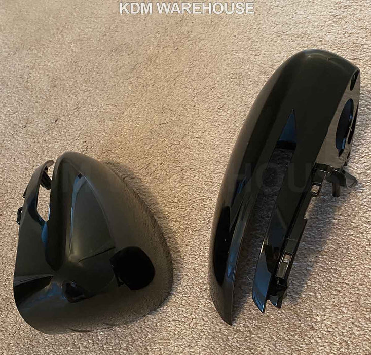 Mirror Cover Set in Glossy Black for 2018+ Genesis G70