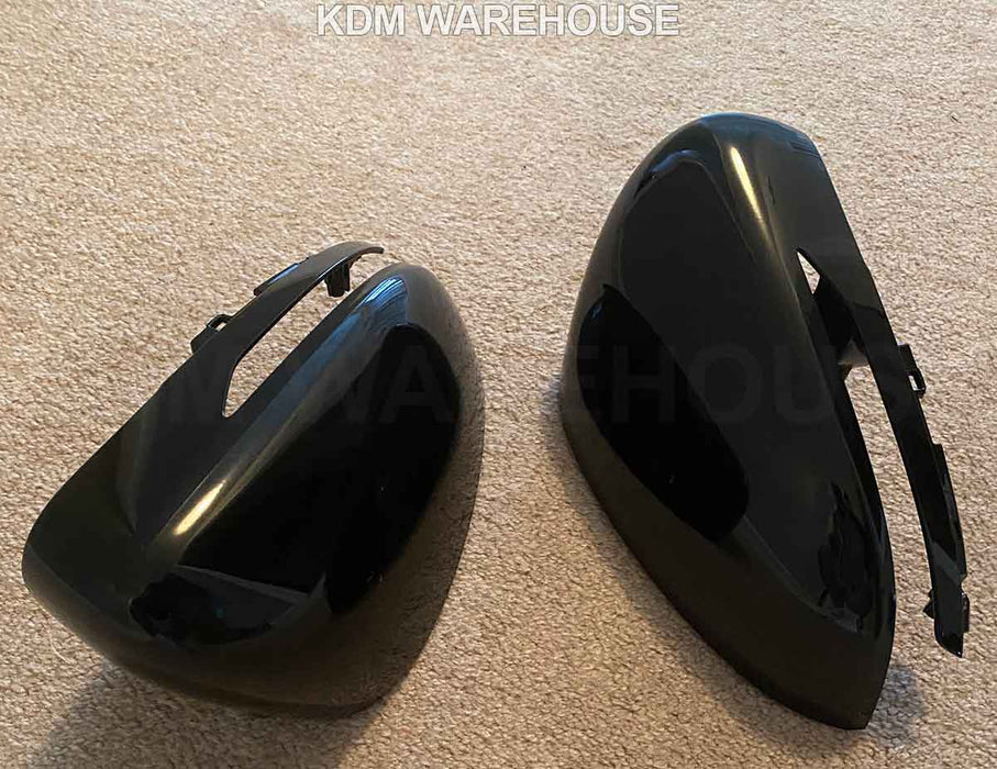 Mirror Cover Set in Glossy Black for 2018+ Genesis G70