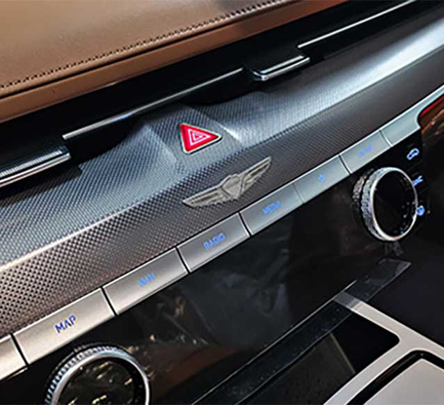 Super Mini Wing Badge/Emblem Set for Genesis vehicles