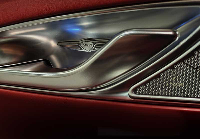 Super Mini Wing Badge/Emblem Set for Genesis vehicles