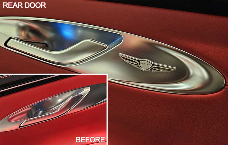 Super Mini Wing Badge/Emblem Set for Genesis vehicles