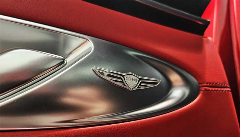 Super Mini Wing Badge/Emblem Set for Genesis vehicles