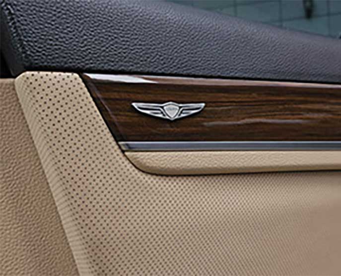 Super Mini Wing Badge/Emblem Set for Genesis vehicles