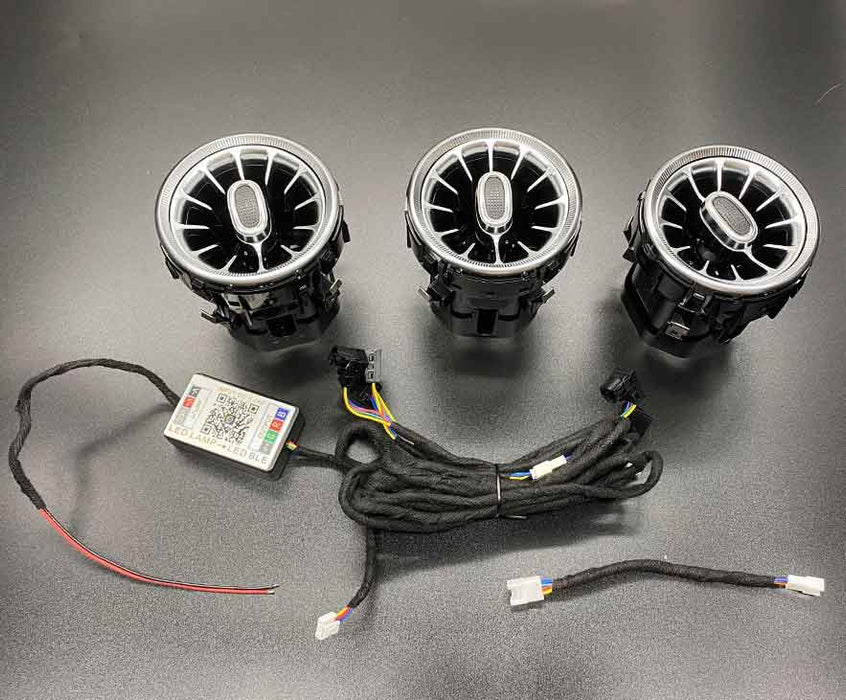 LED Ambient Air Vents Kit RGB Multiple Colors for Kia Stinger