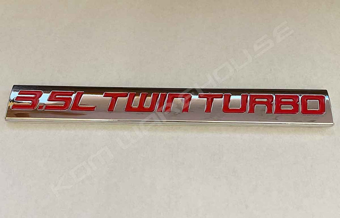 Turbo / Twin Turbo Badges and Emblems