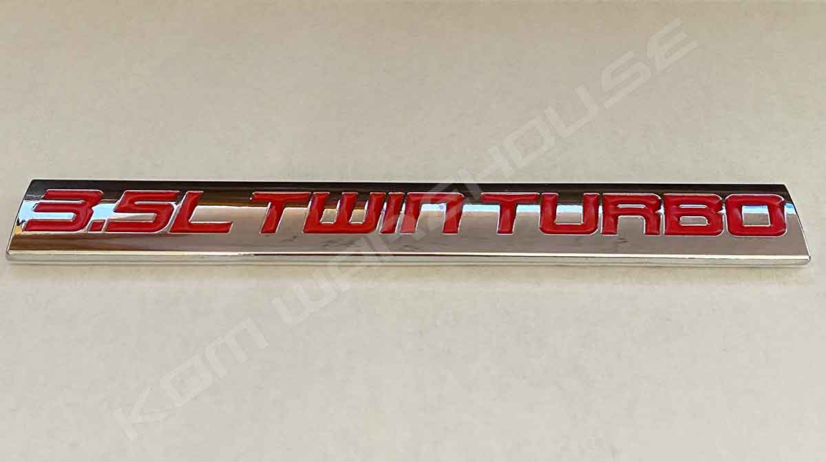 Turbo / Twin Turbo Badges and Emblems