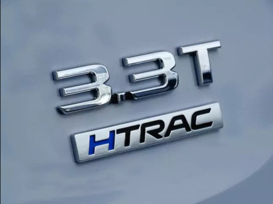 3.3T Turbo Badge for V6 Vehicles in Black or Chrome