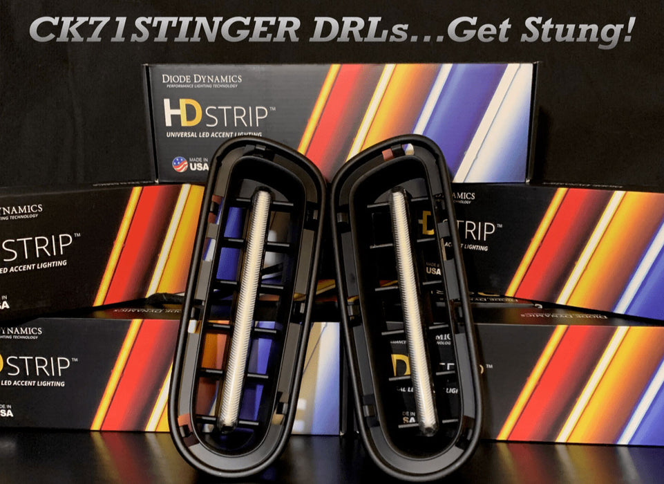 LED Daytime Running Fog Light Set for Stinger GT aka CK71Stinger DRLs