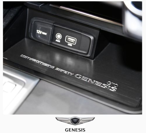 Genesis Aluminum Console Cup Holder 3 Piece Set