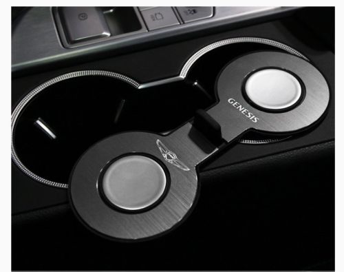 Genesis Aluminum Console Cup Holder 3 Piece Set