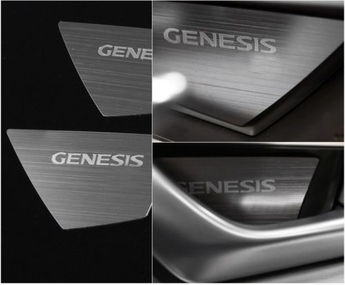 Designer Door Handle Catch Plate Set (4pcs) For 2015+ Genesis Sedan, G70, G80, GV70, GV80