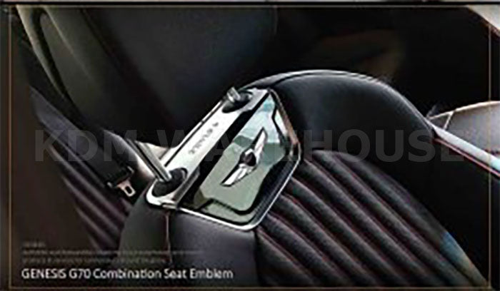Genesis G70 Winged Seat-Back Upgrade Set for 2018+