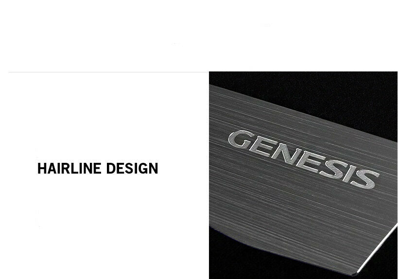 Designer Door Handle Catch Plate Set (4pcs) For 2015+ Genesis Sedan, G70, G80, GV70, GV80