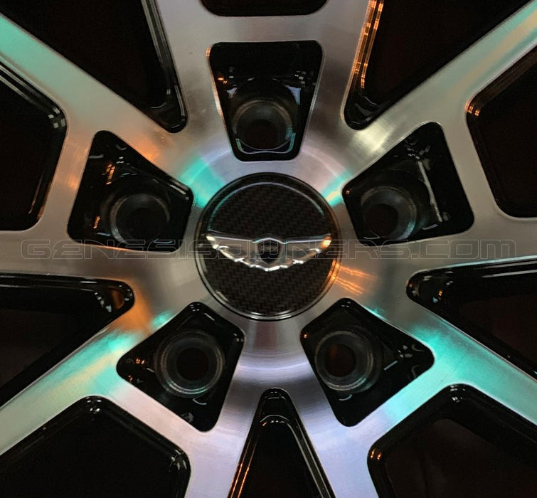 Winged Emblem Center Cap Sets for Genesis Vehicles