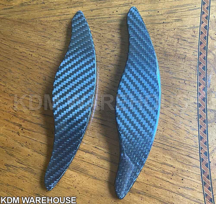 Aluminum or Carbon Fiber Paddle Shifter Extensions for Kia Stinger