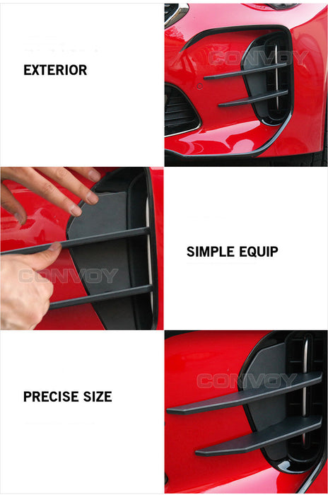 Devil’s Claw Canards Front and/or Rear Canards for 2018-2023 Kia Stinger (NOT UK)