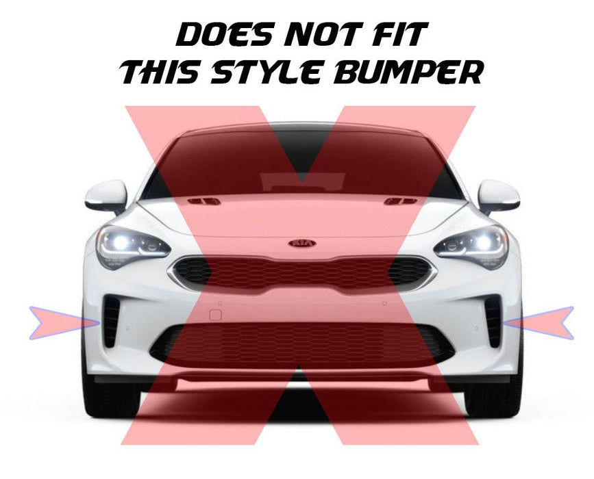 Devil’s Claw Canards Front and/or Rear Canards for 2018-2023 Kia Stinger (NOT UK)