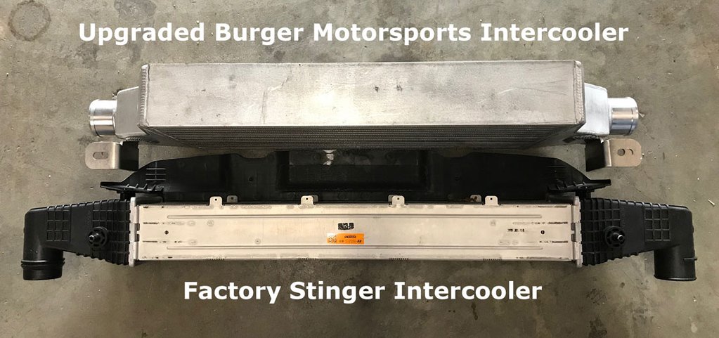 BMS High Performance Intercooler for Genesis G70