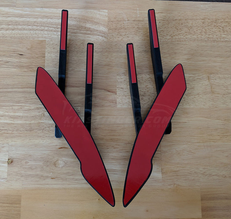 Devil’s Claw Canards Front and/or Rear Canards for 2018-2023 Kia Stinger (NOT UK)