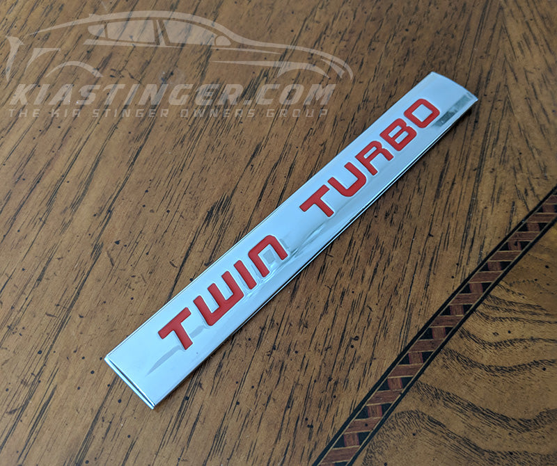 Turbo / Twin Turbo Badges and Emblems