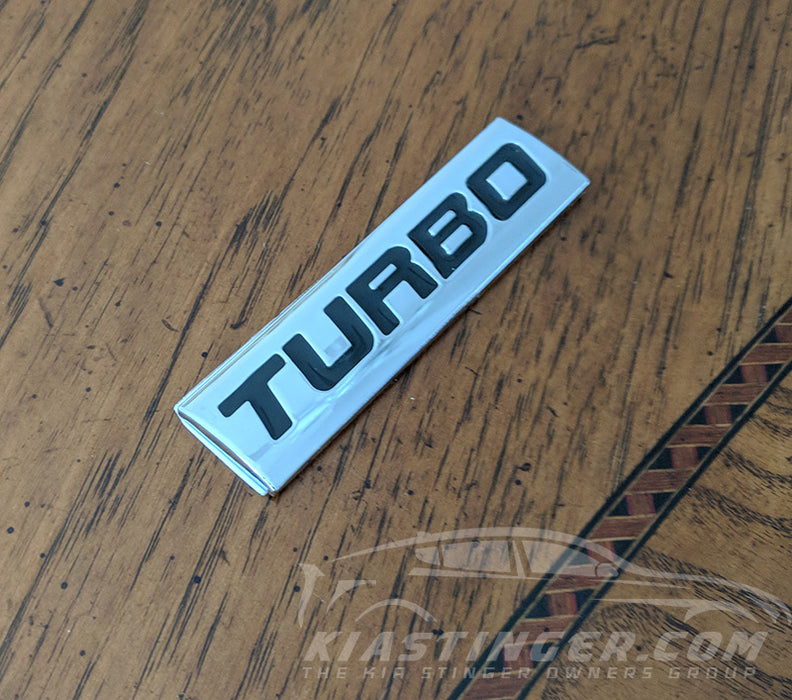 Turbo / Twin Turbo Badges and Emblems
