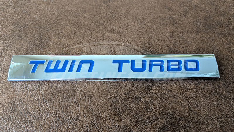 Turbo / Twin Turbo Badges and Emblems