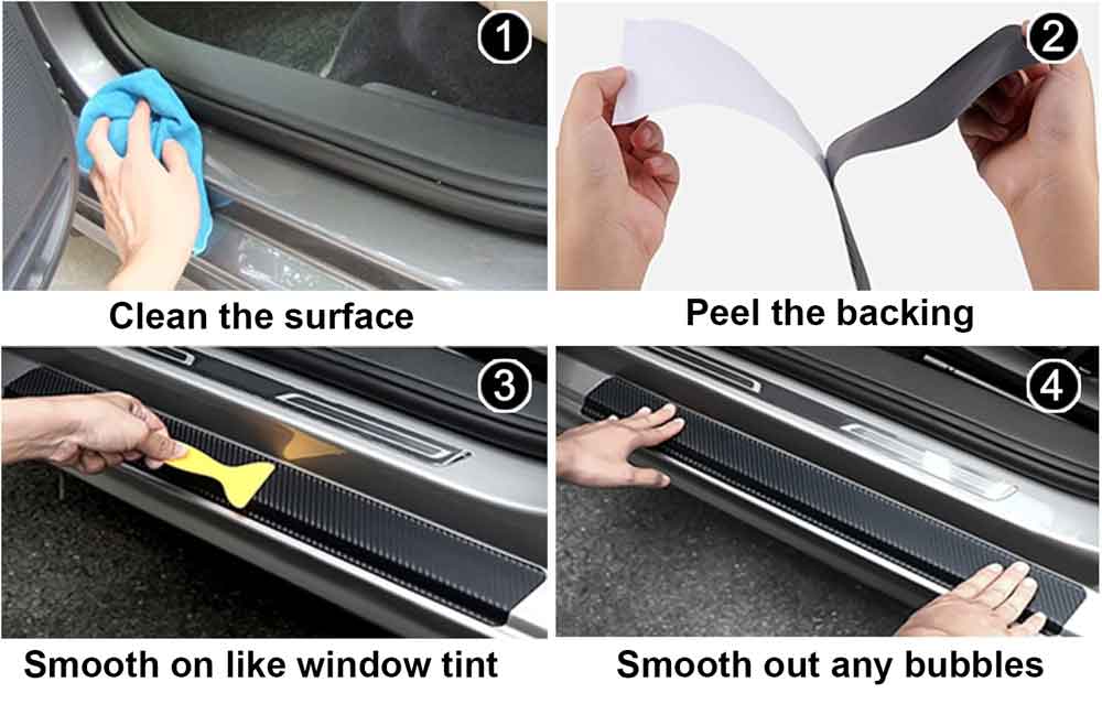 Designer door sill protectors