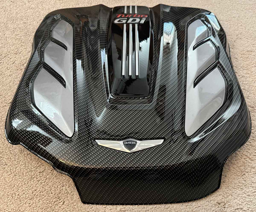 Genesis 3.3 V6 Carbon Fiber Style Engine Cover