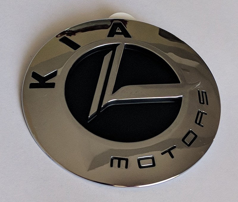 Factory OEM Kia Motors Badge in Chrome