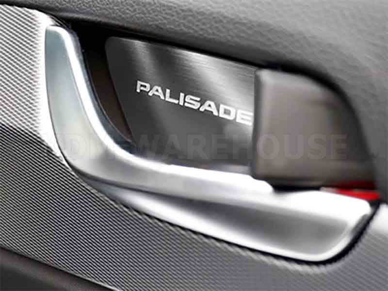 Hyundai Palisade Text Inside Door Handle Catch Plate Set (4 Pieces)