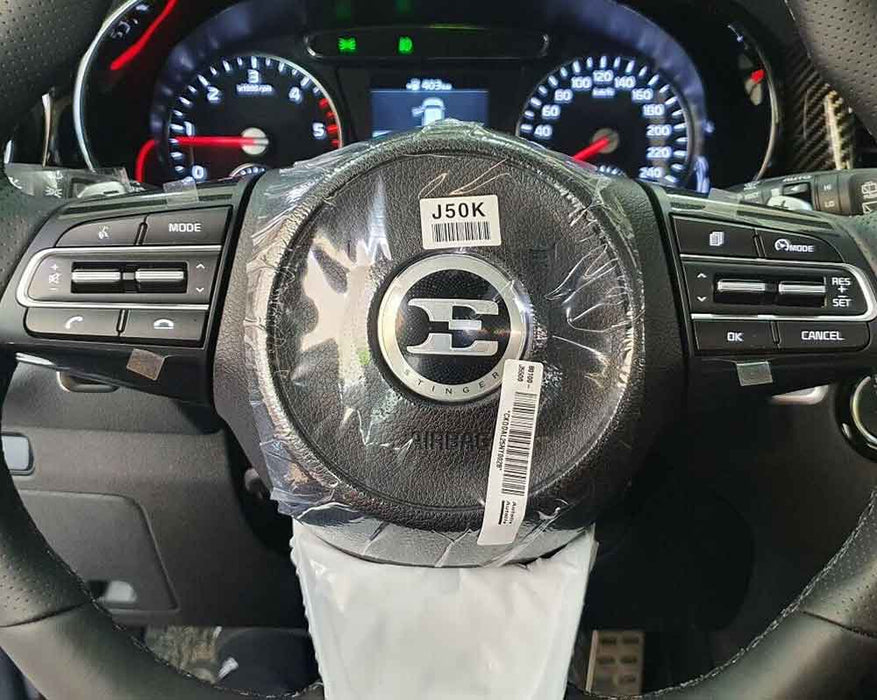 2018-2023 OEM Kia Stinger KDM Spec Airbag Replacement with "E" Logo