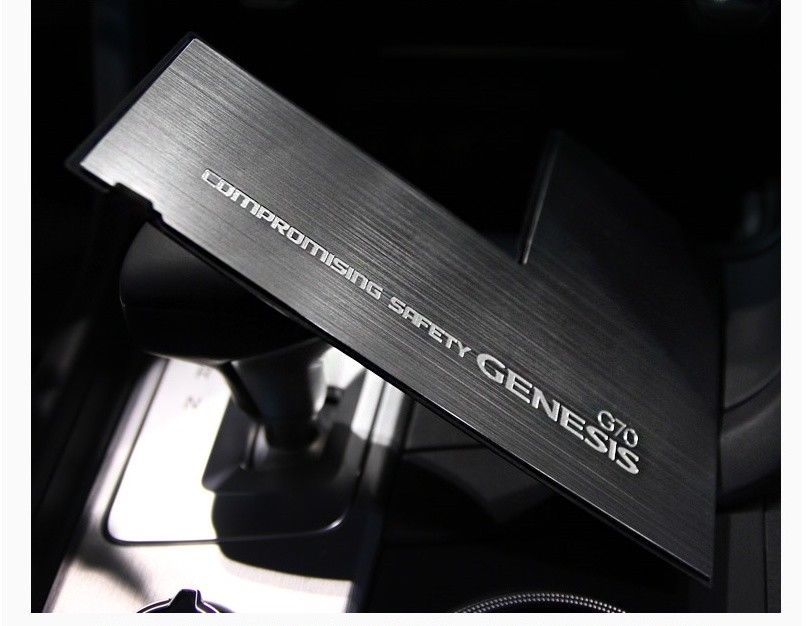 Genesis Aluminum Console Cup Holder 3 Piece Set