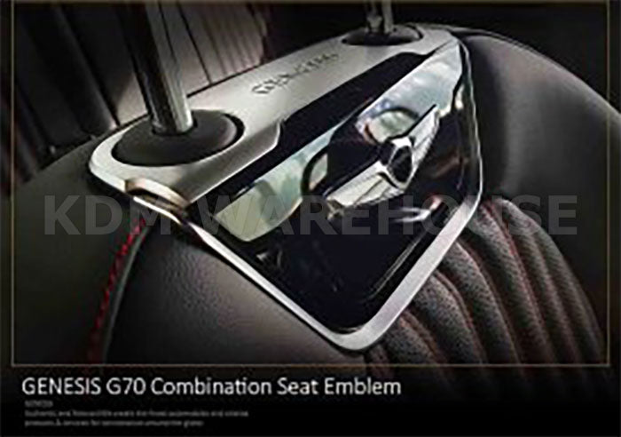 Genesis G70 Winged Seat-Back Upgrade Set for 2018+