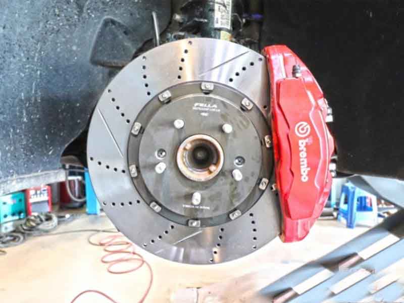 Palisade Brembo Big Brake Kit with 2-Piece Rotors 2020+