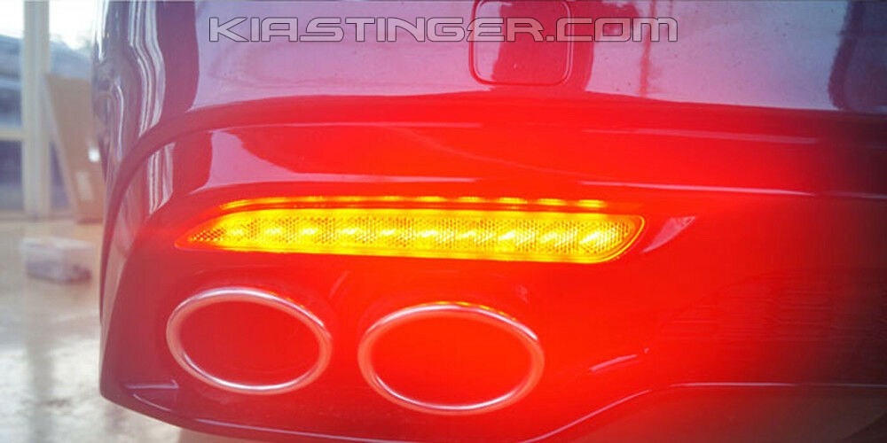 Sequential LED Bumper Reflector Lights for 2018-2021 Stinger - PLEASE SEE NOTICE BEFORE PURCHASING