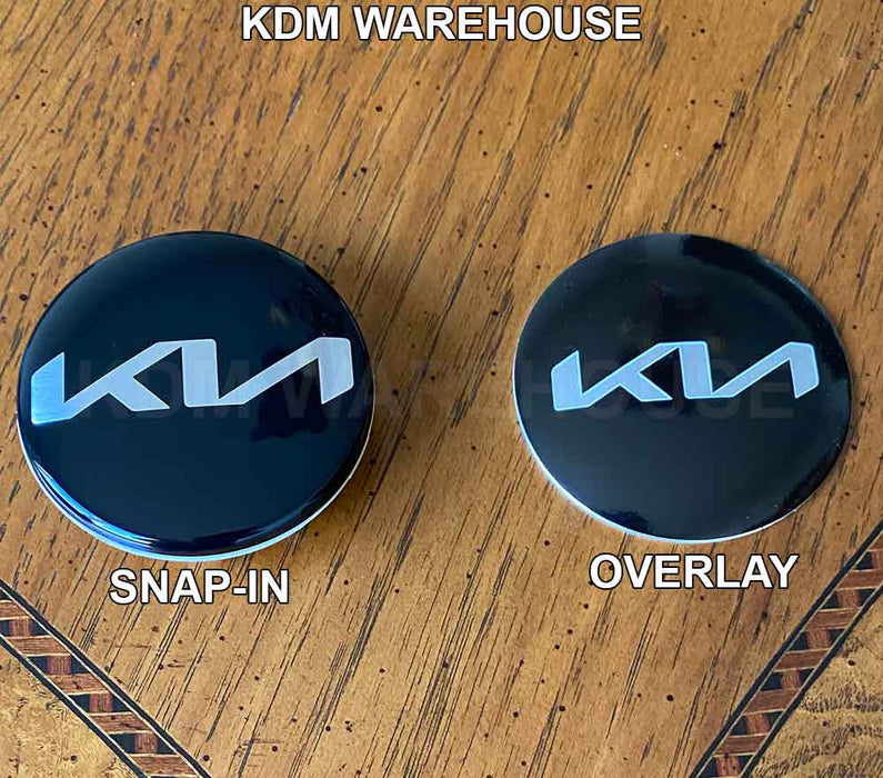 KN Style Wheel Center Caps