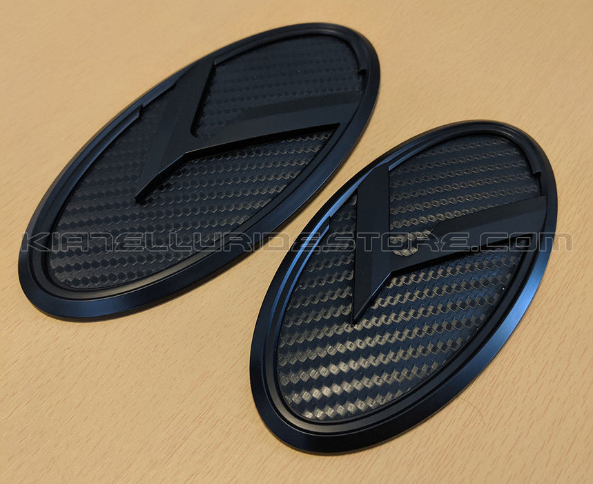 KLexus Emblem Set (Black Carbon w/Black)