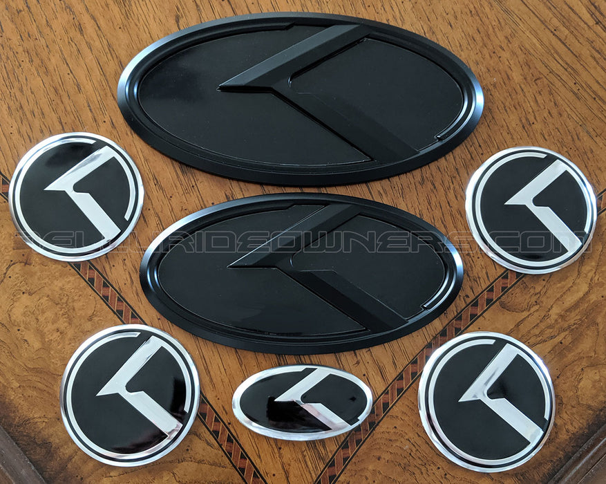 KLexus Emblem Set (Black w/Black)