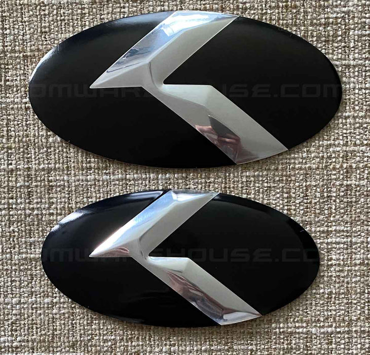 KLexus Metal Skins Front and/or Rear Badge/Emblem Overlays