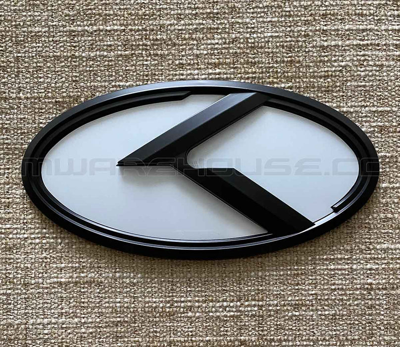 KLexus Front or Rear Badges and Emblems (White w/Black)