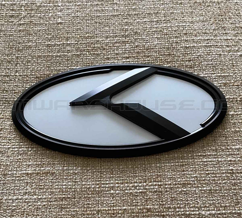 KLexus Front or Rear Badges and Emblems (White w/Black)