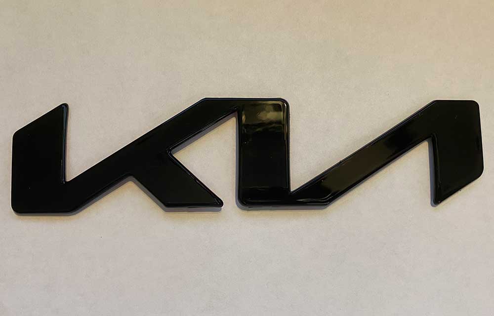 New KN Badge Emblem in Black or Chrome