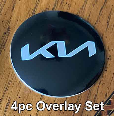 KN Style Wheel Center Caps